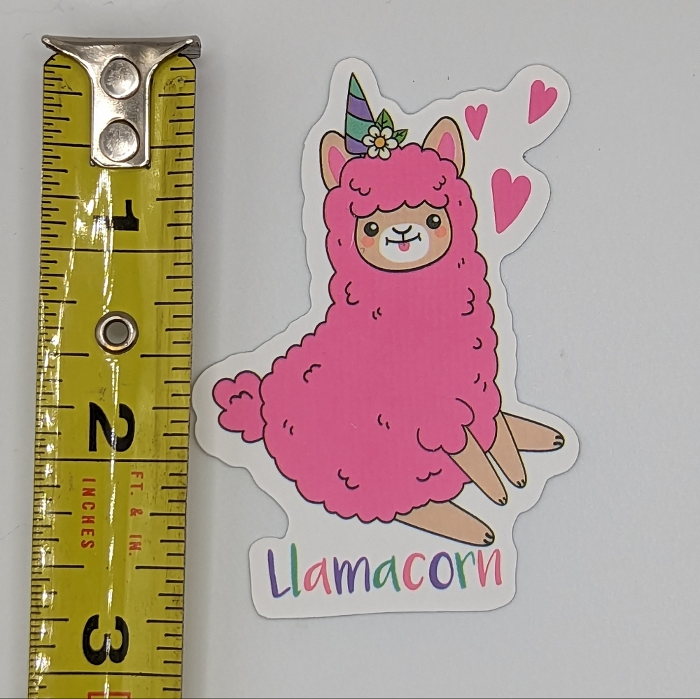 Llamacorn Sticker - Picture 2 of 2